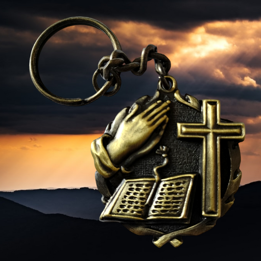 Religious keychain