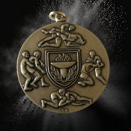 Collectible wrestling medal