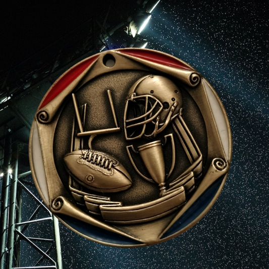 Football Medal Enamel