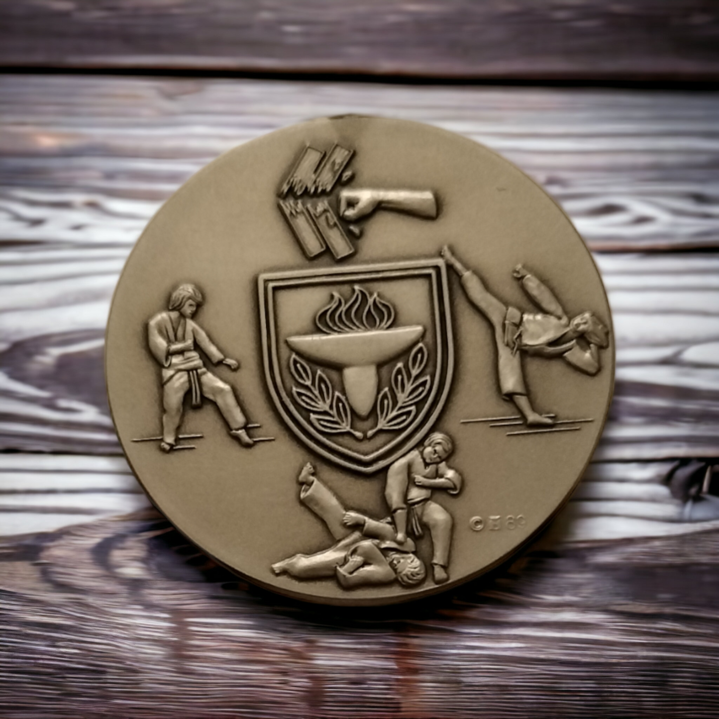 Collectible Karate Medal