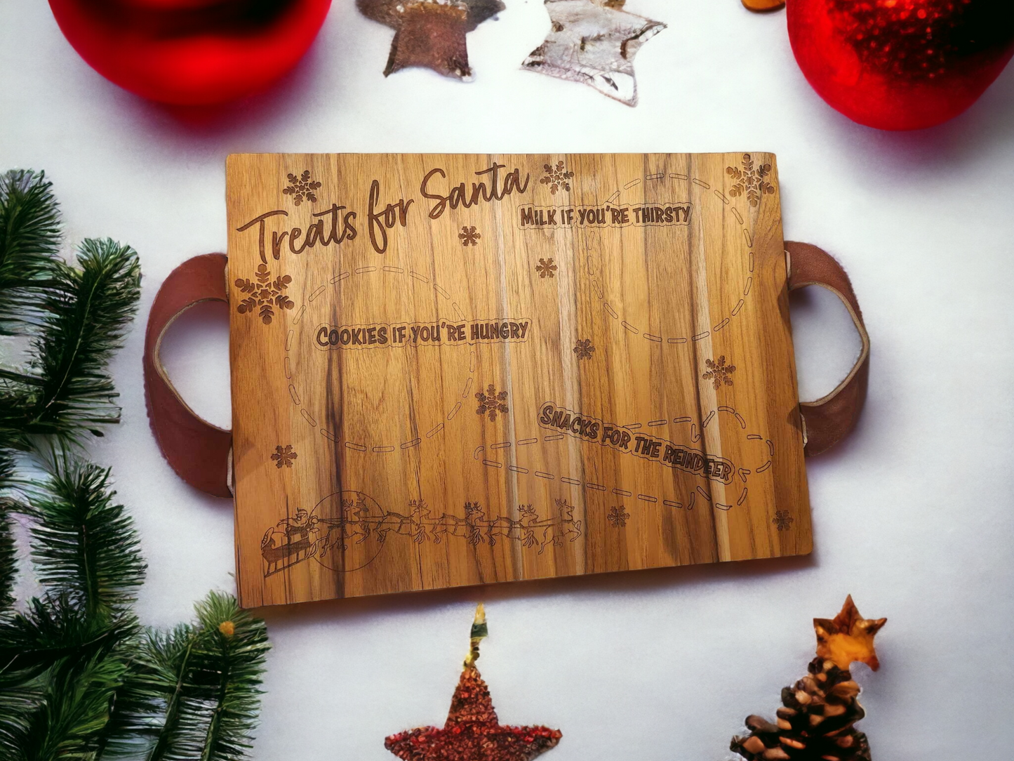 Christmas Santa Tray