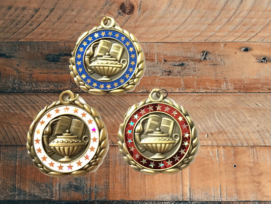 Colored Knowledge Medal