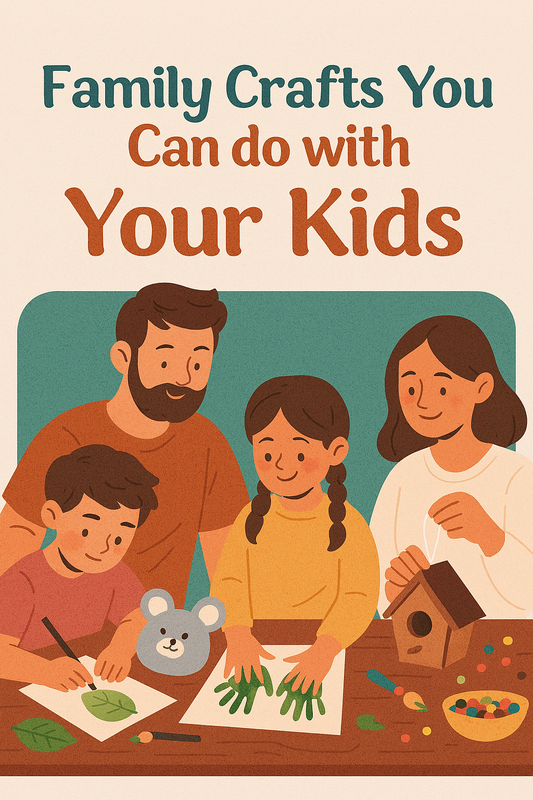 10 Whimsical Crafts Families Can Make Together This Season