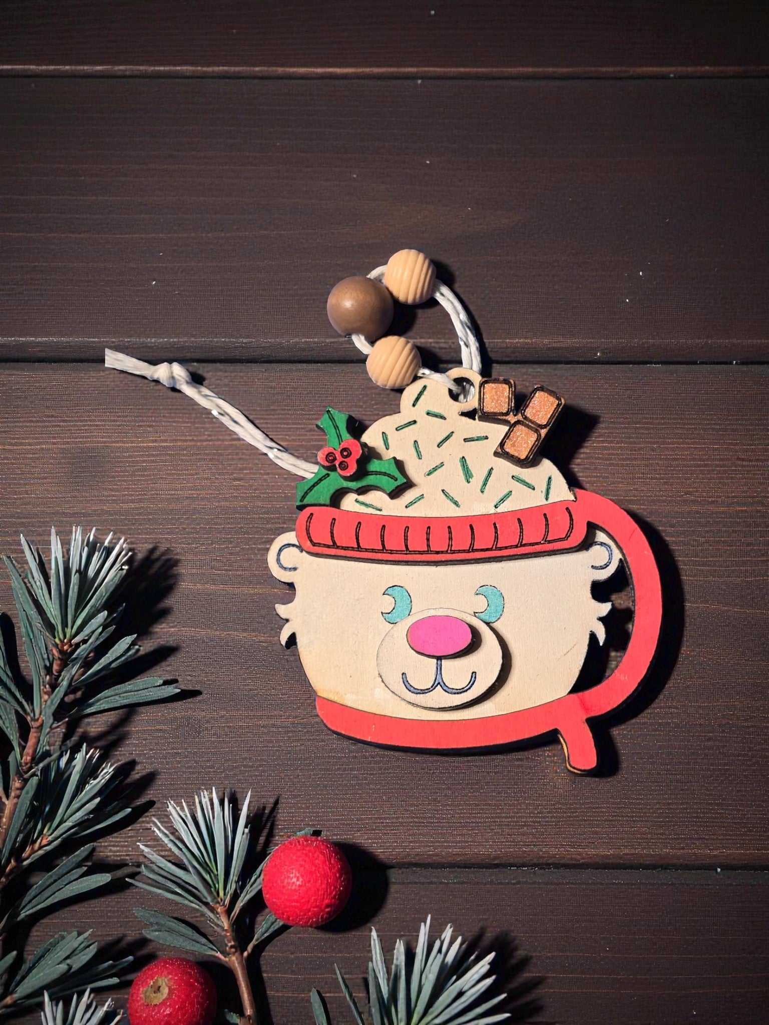 Cocoa Family Ornaments
