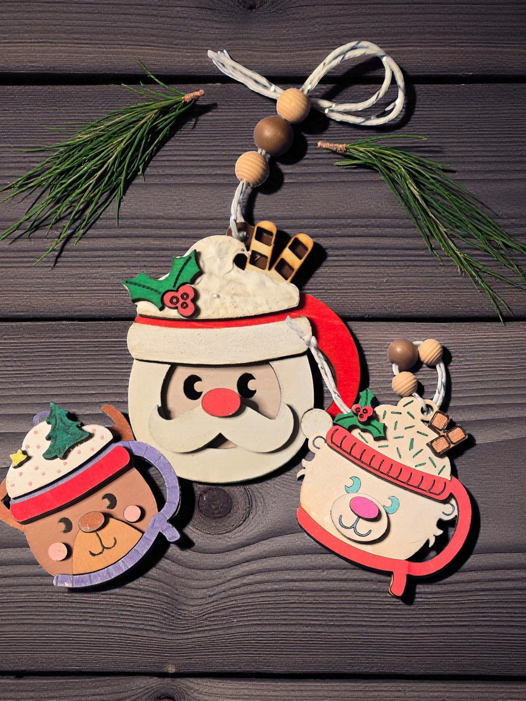 Cocoa Family Ornaments