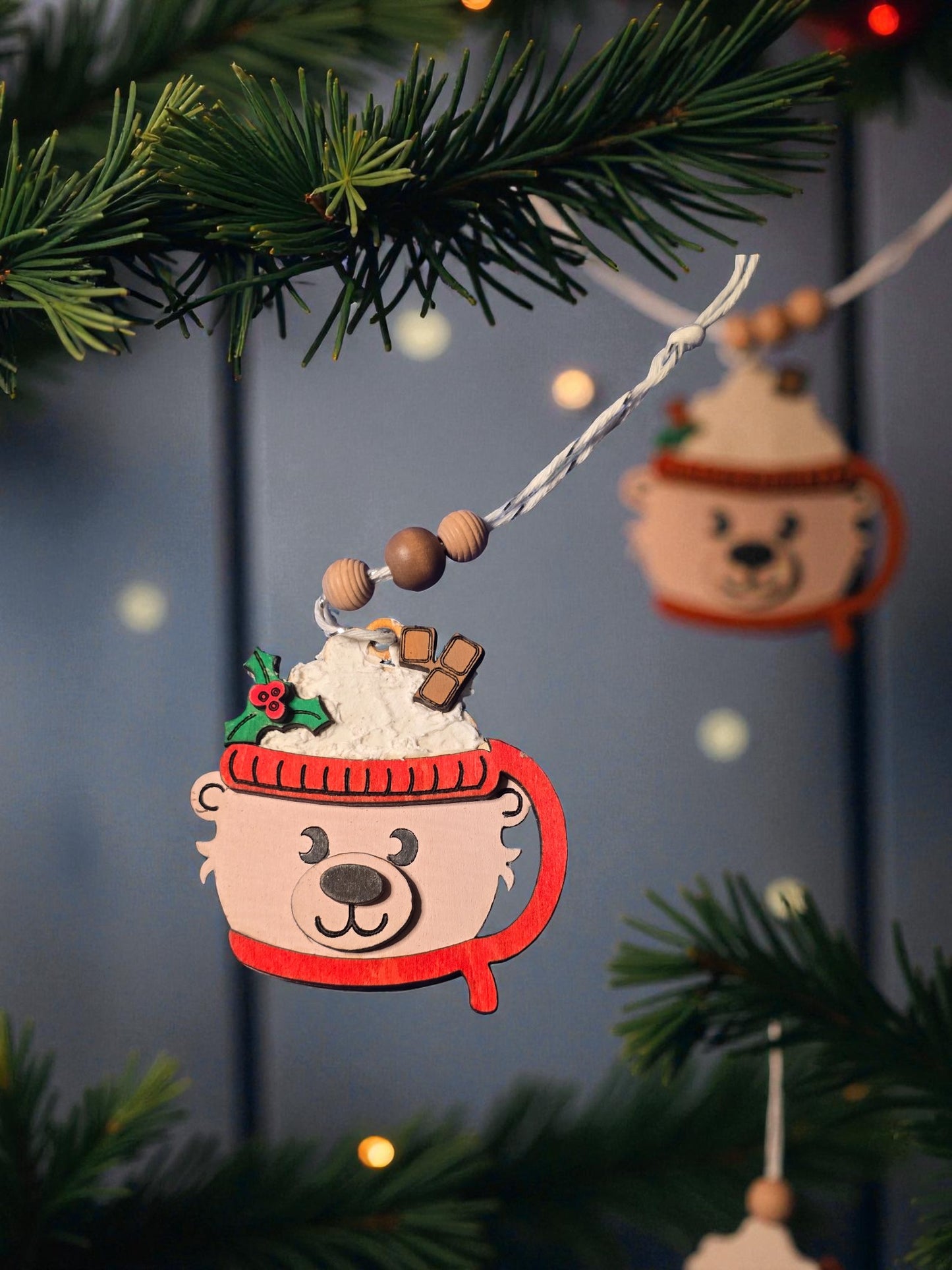 Cocoa Family Ornaments