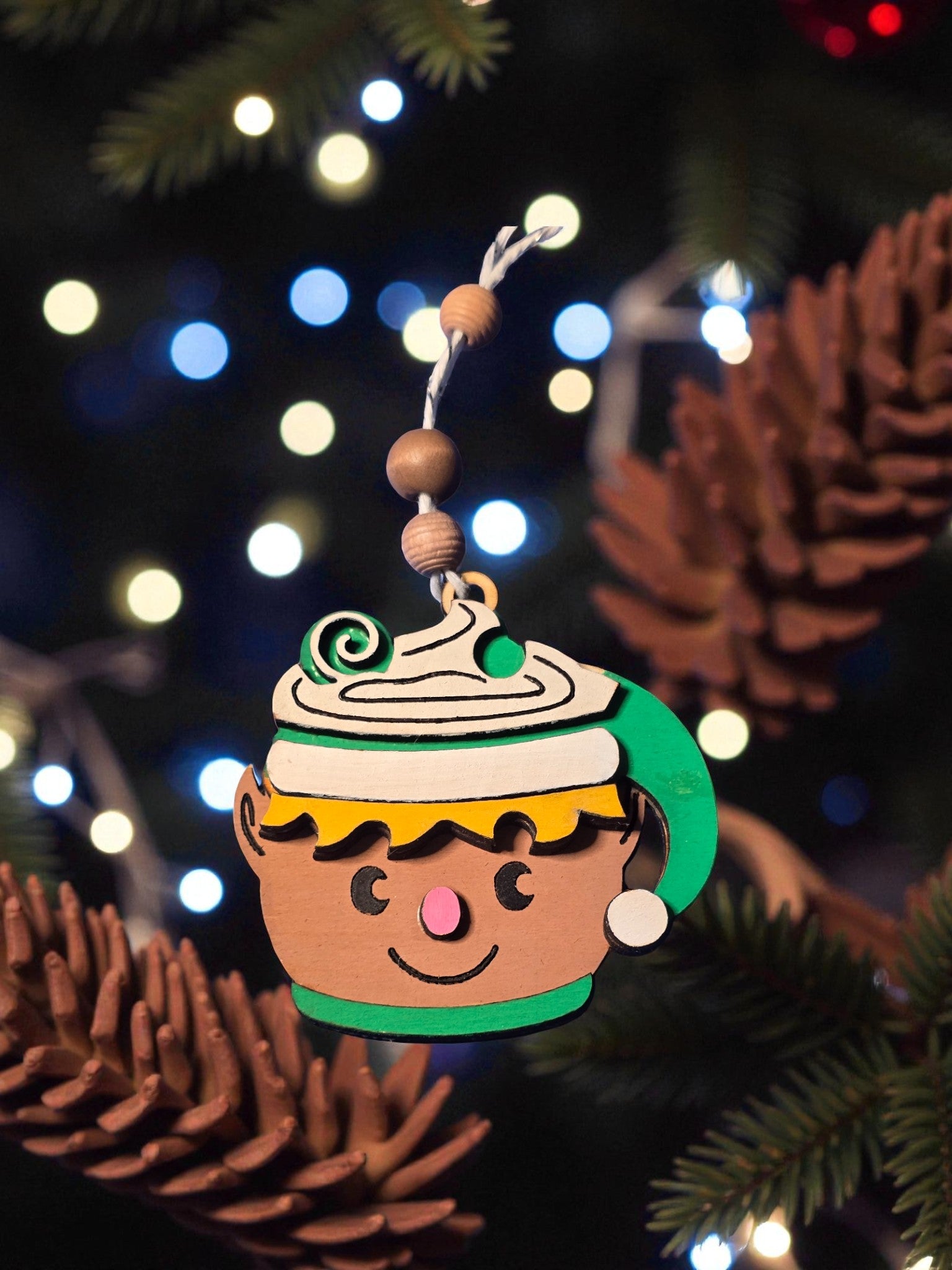 Cocoa Family Ornaments