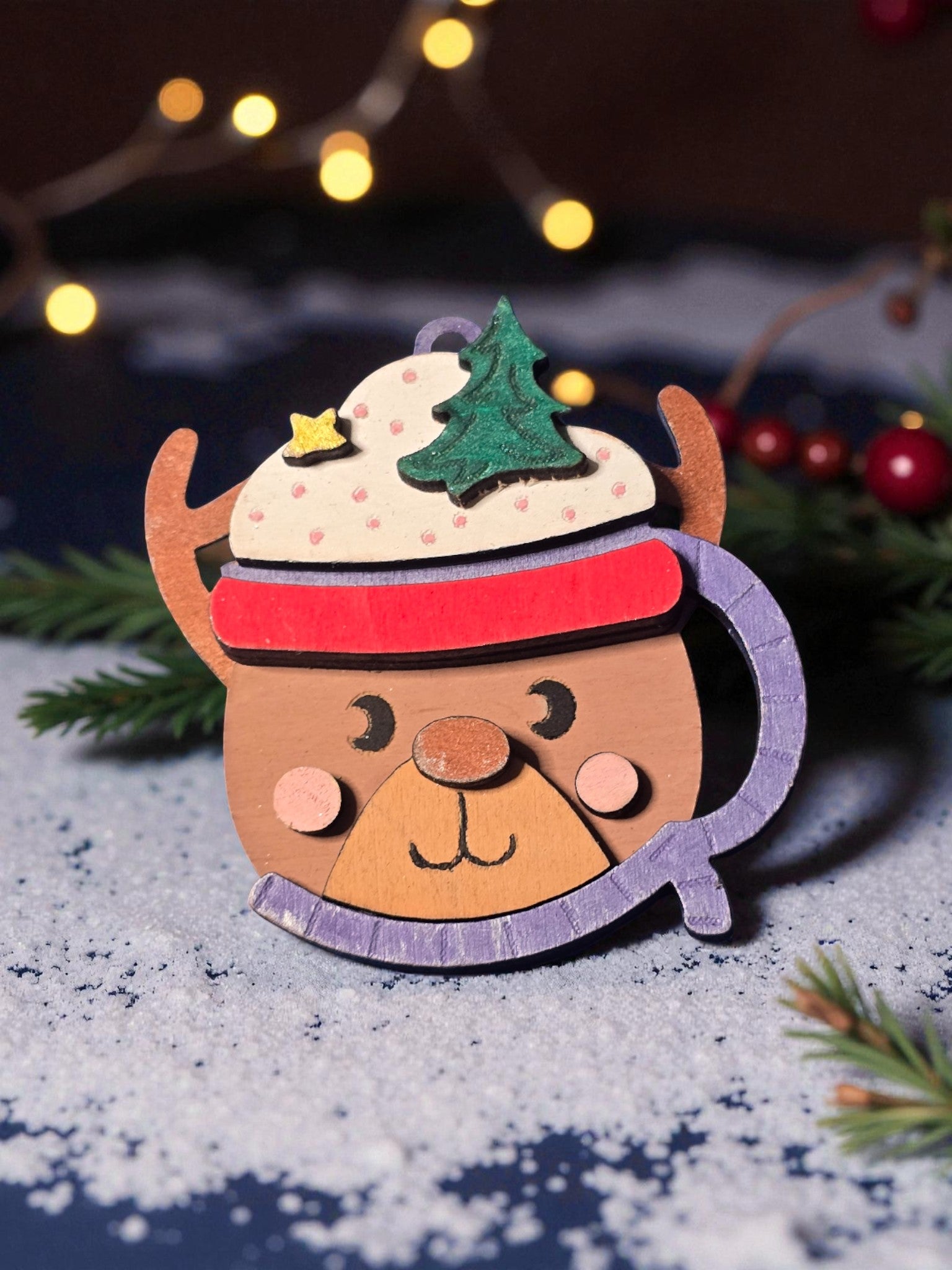 Cocoa Family Ornaments