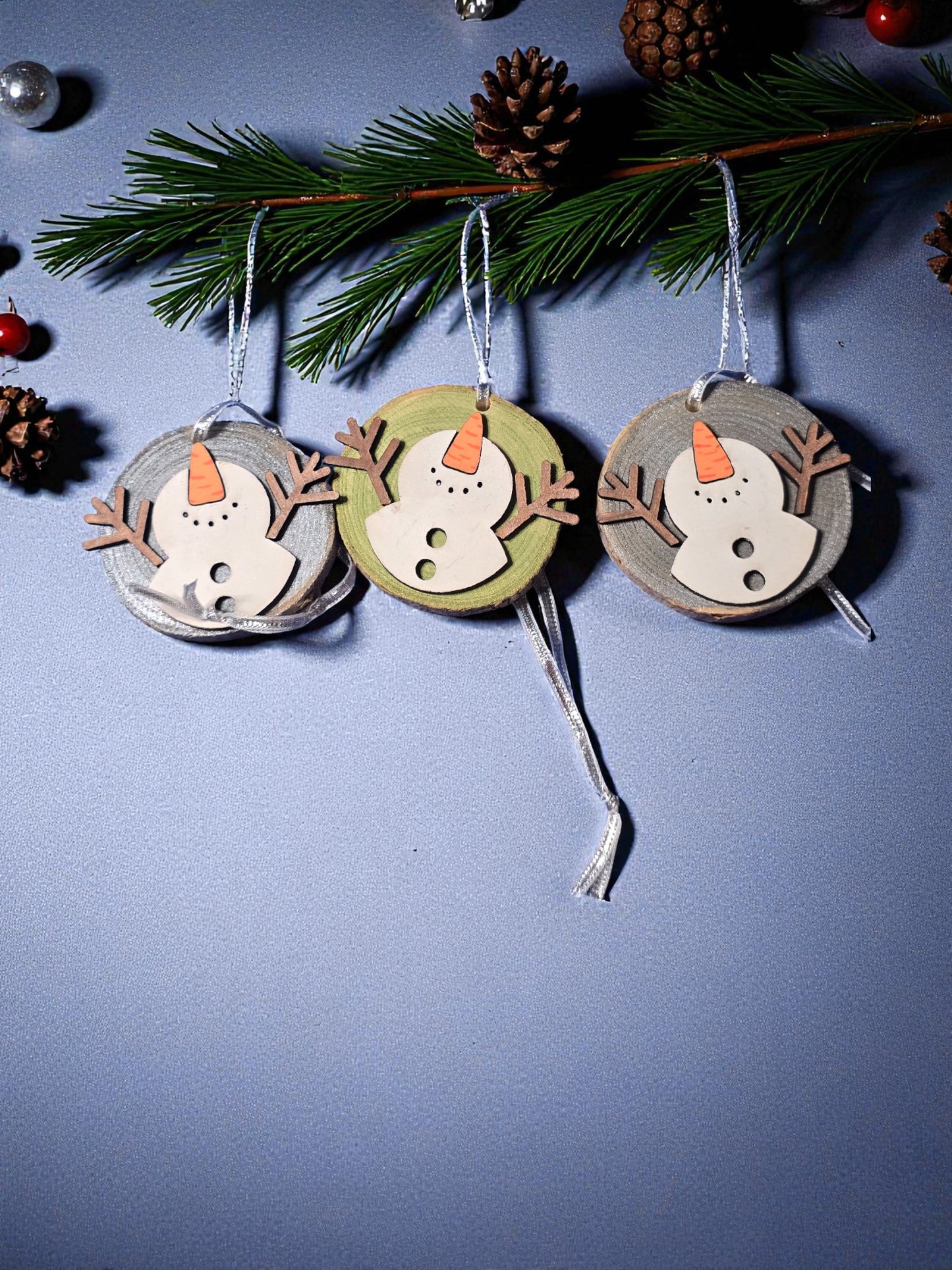 Wood Slice Ornaments