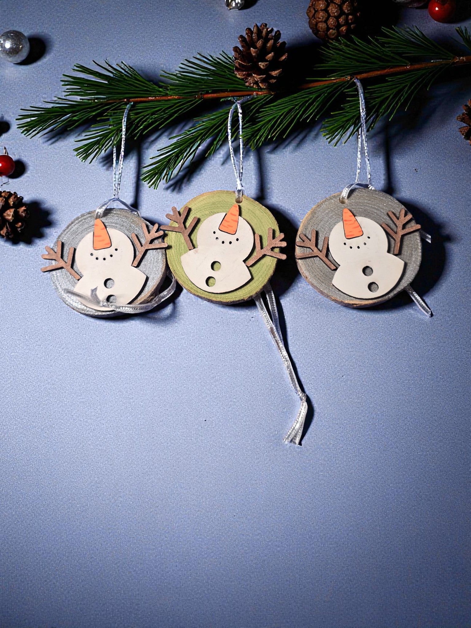 Wood Slice Ornaments