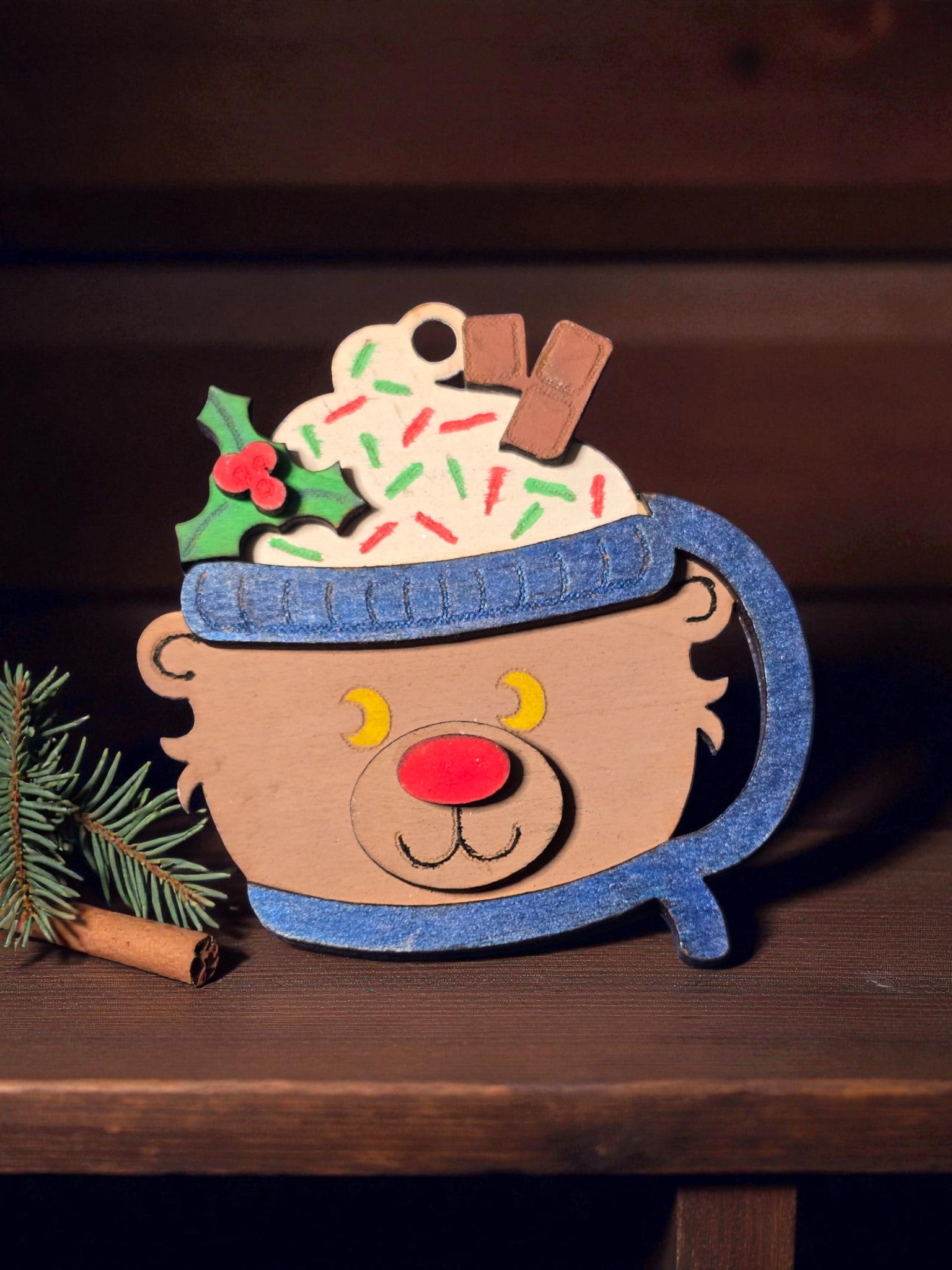 Cocoa Family Ornaments