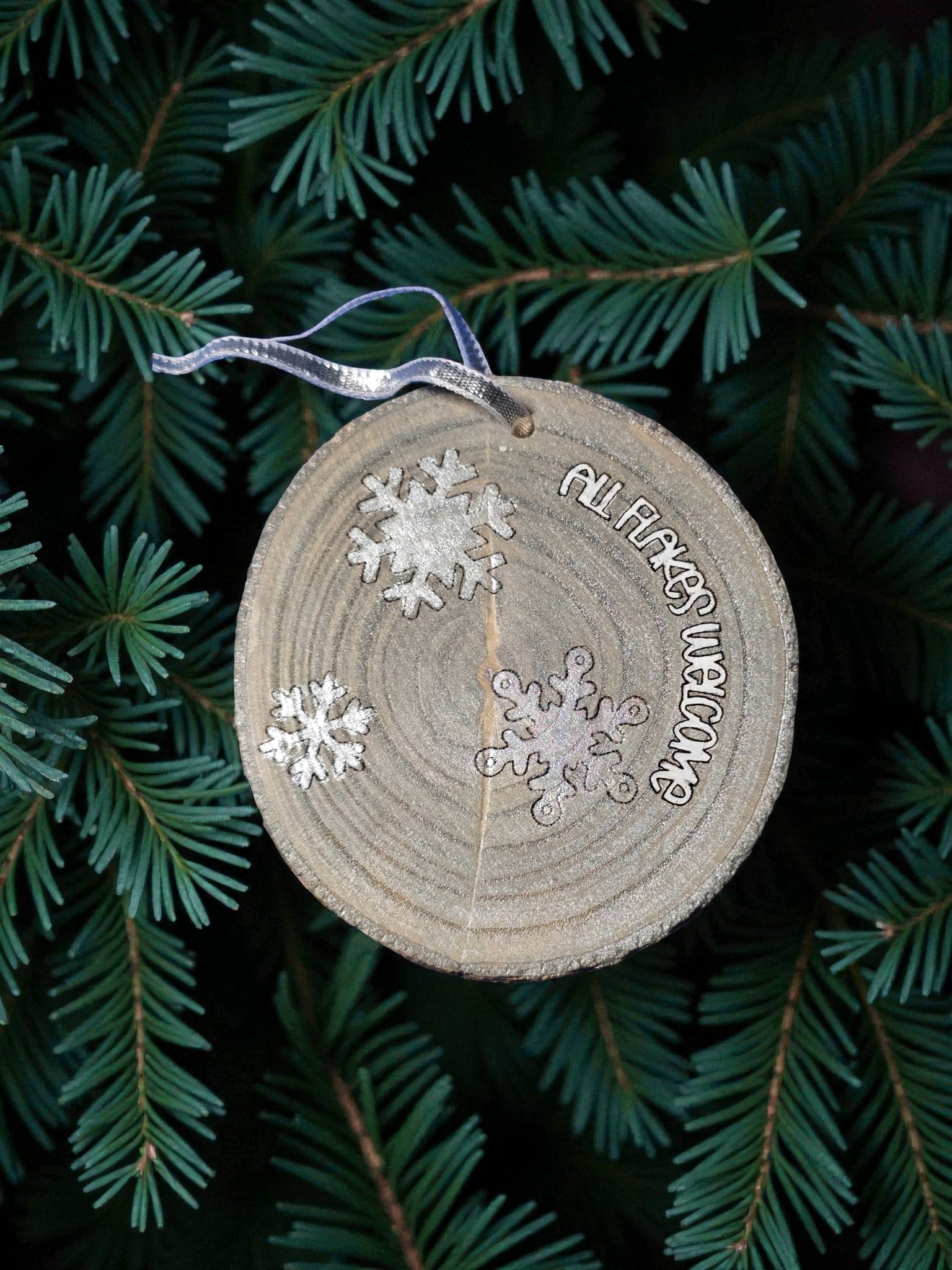 Wood Slice Ornaments