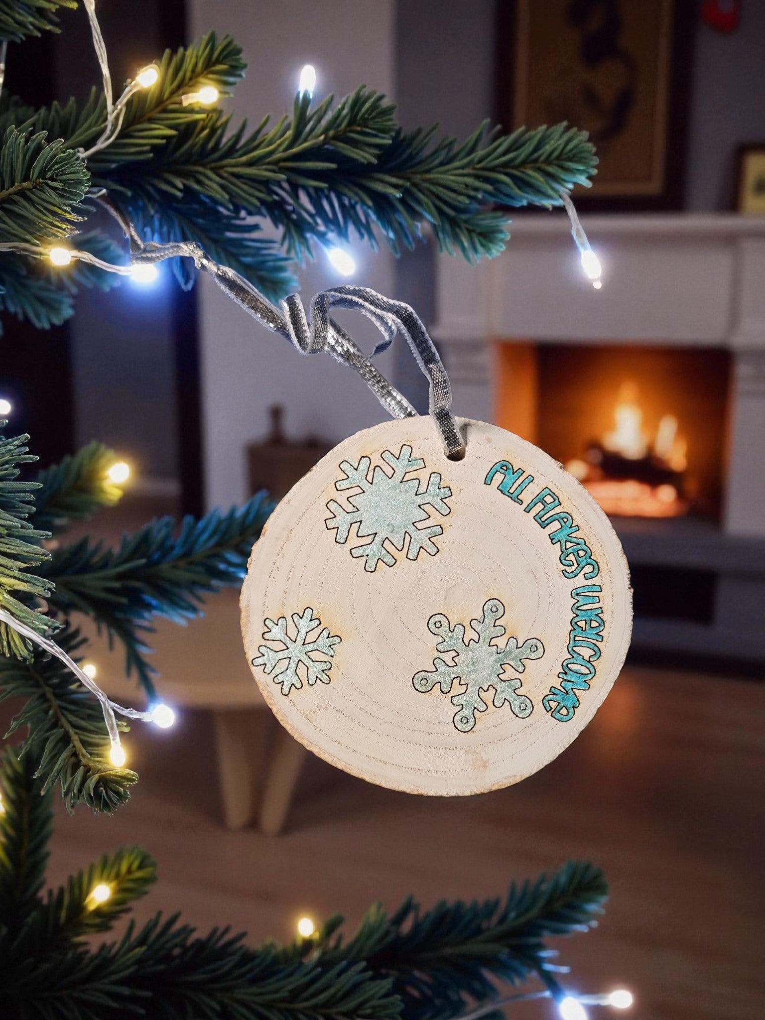 Wood Slice Ornaments
