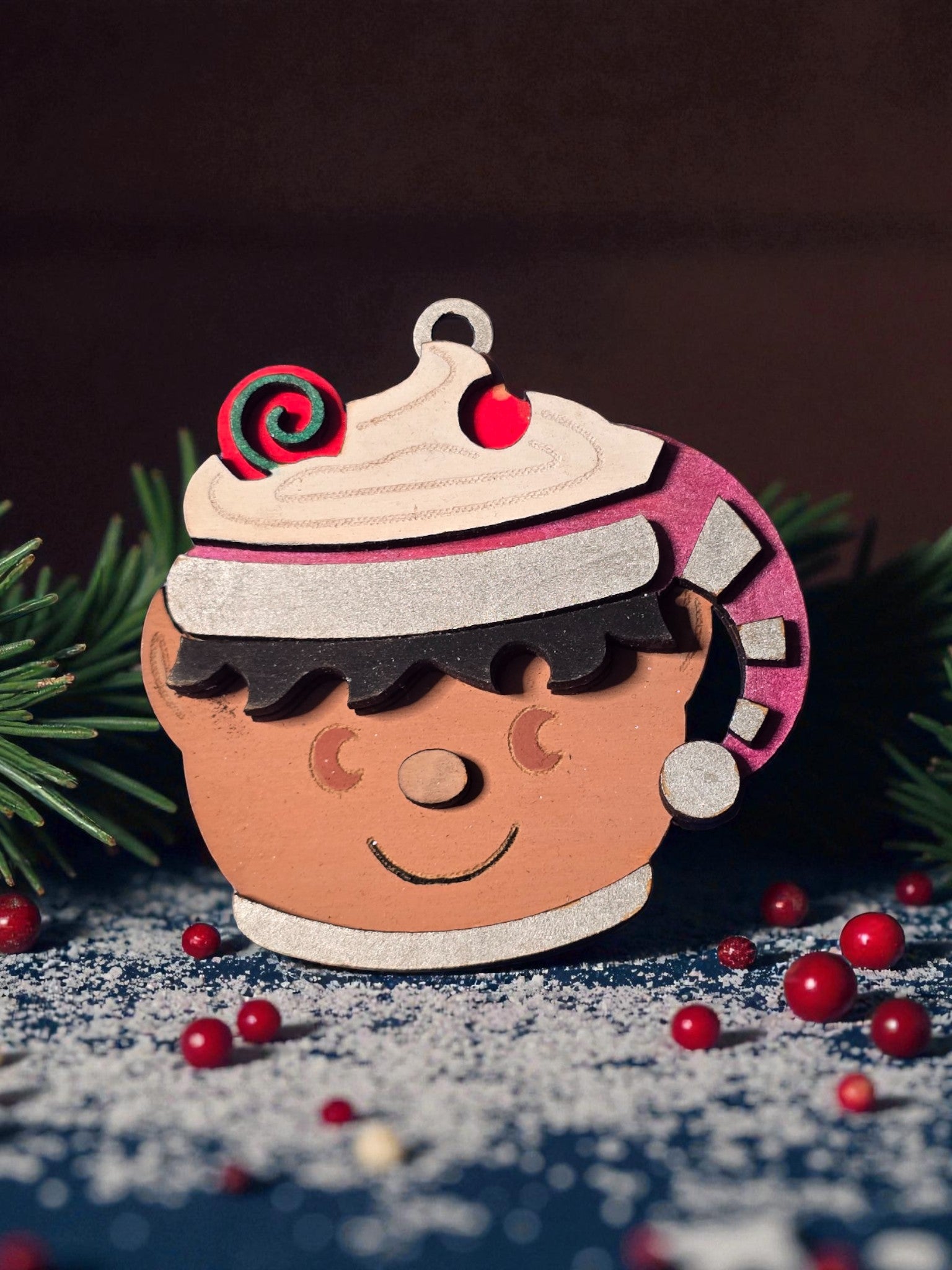 Cocoa Family Ornaments