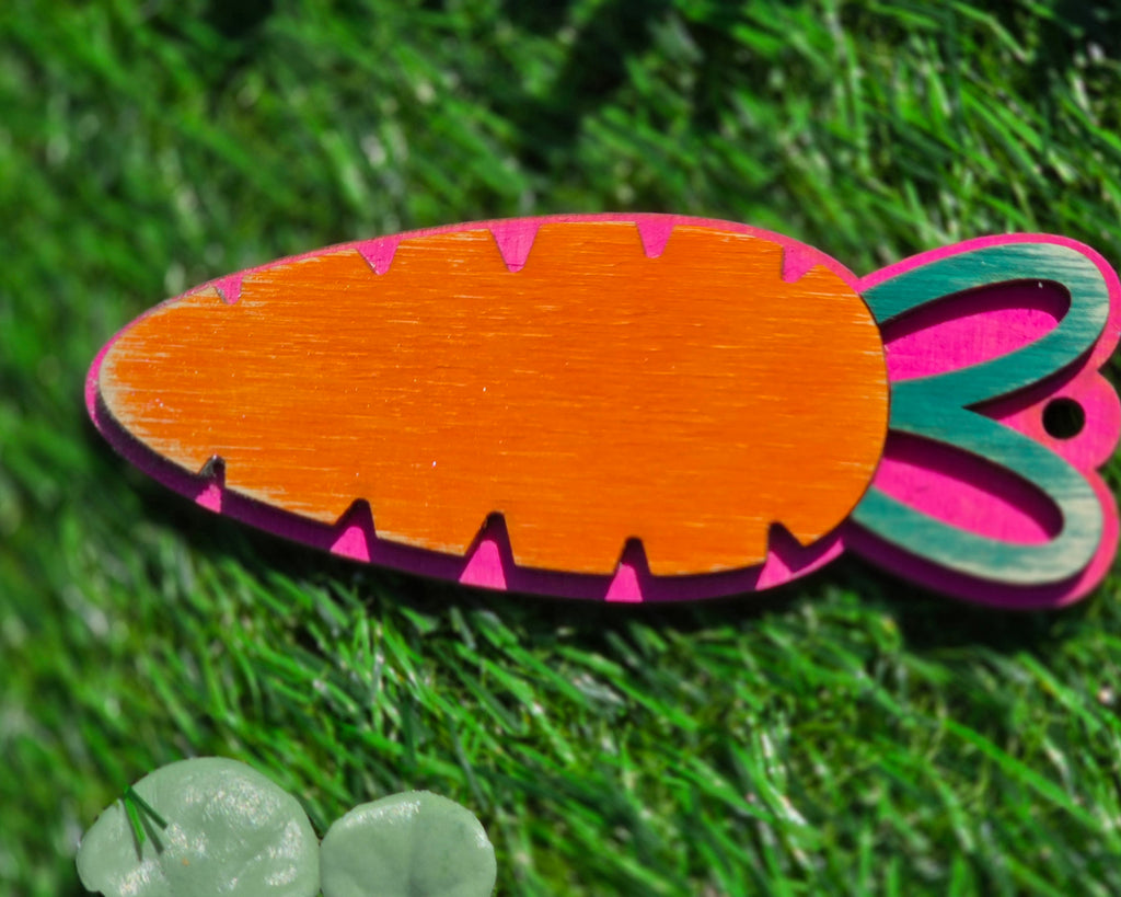 🥕 Personalized Easter Carrot Tags