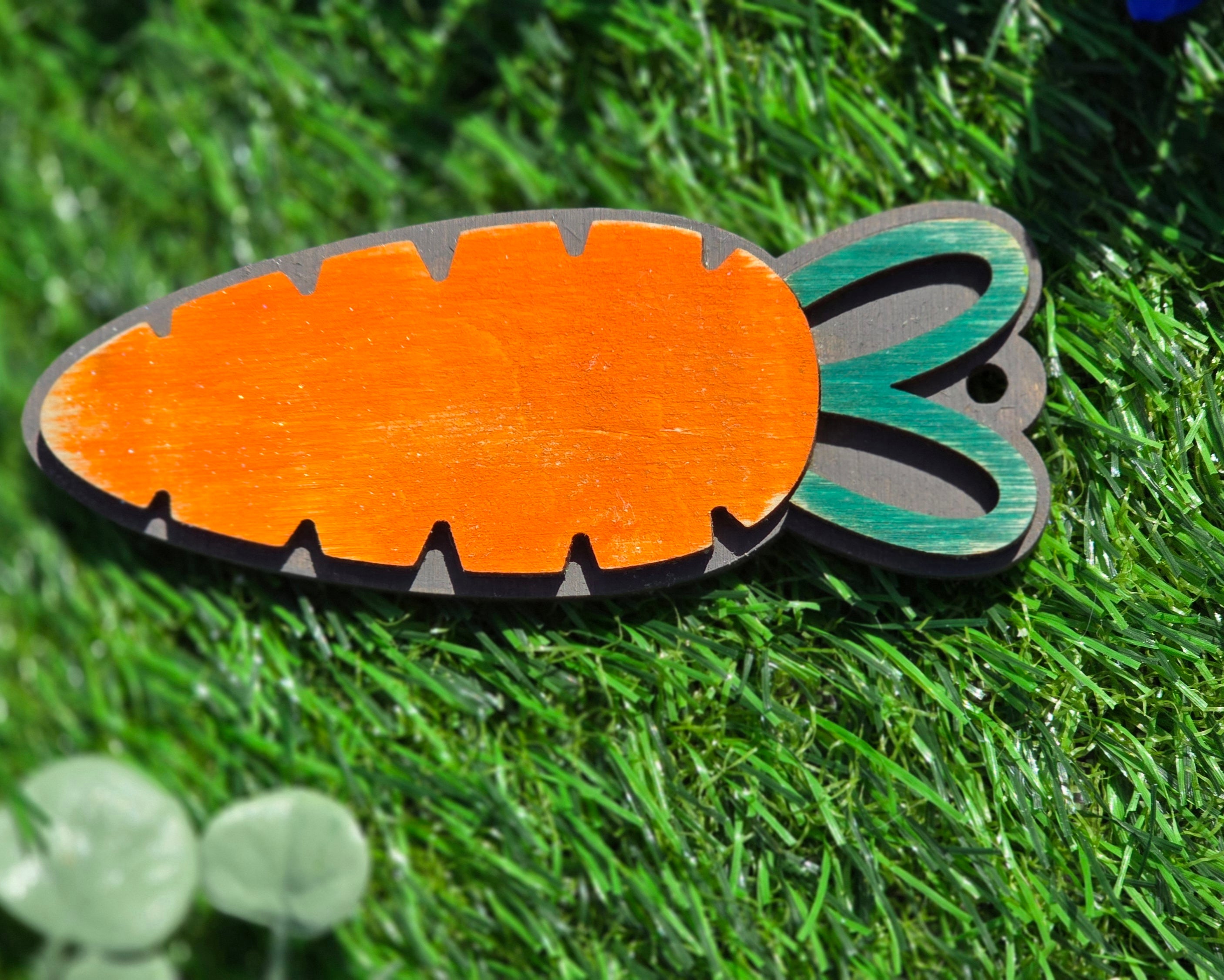 🥕 Personalized Easter Carrot Tags