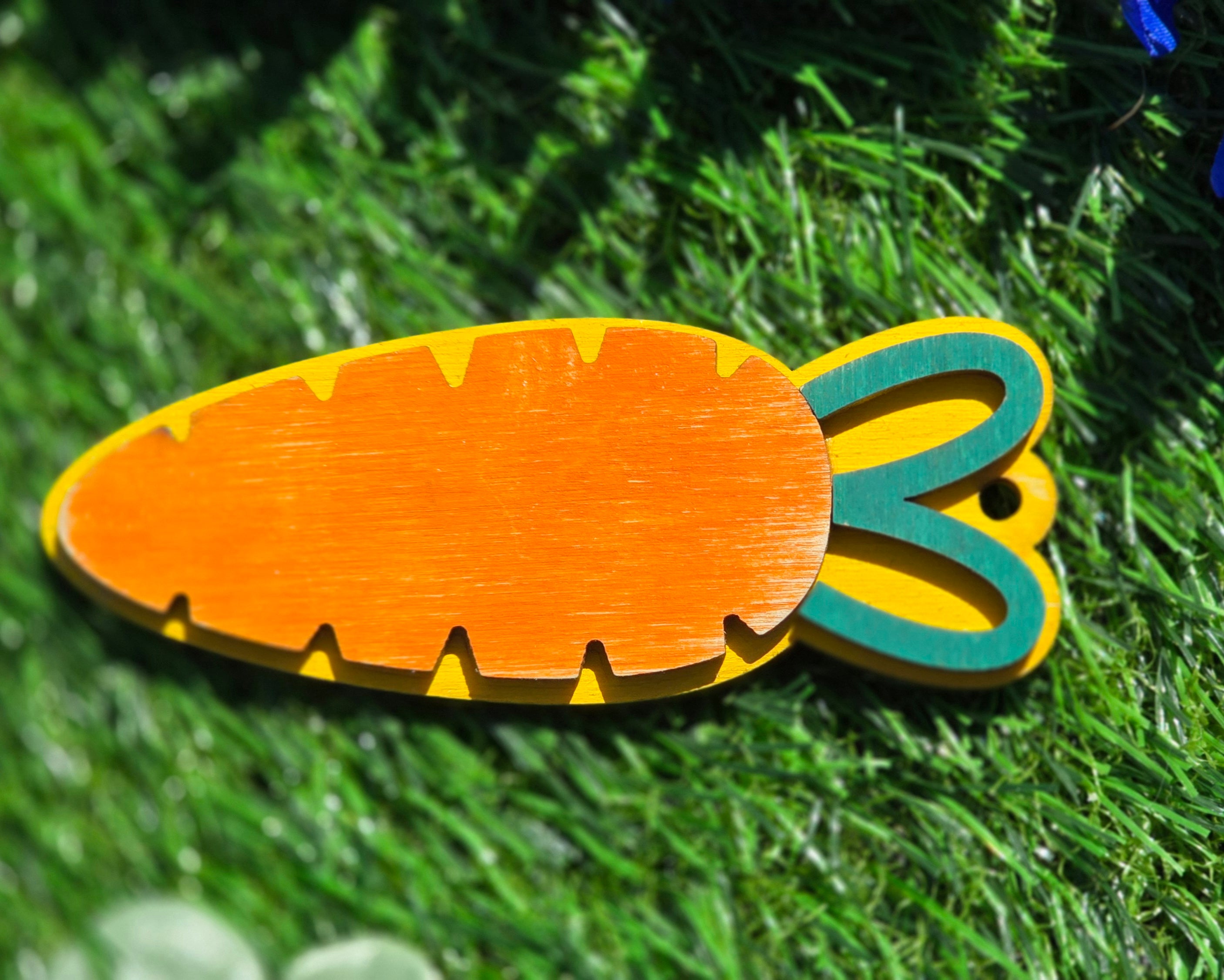 🥕 Personalized Easter Carrot Tags