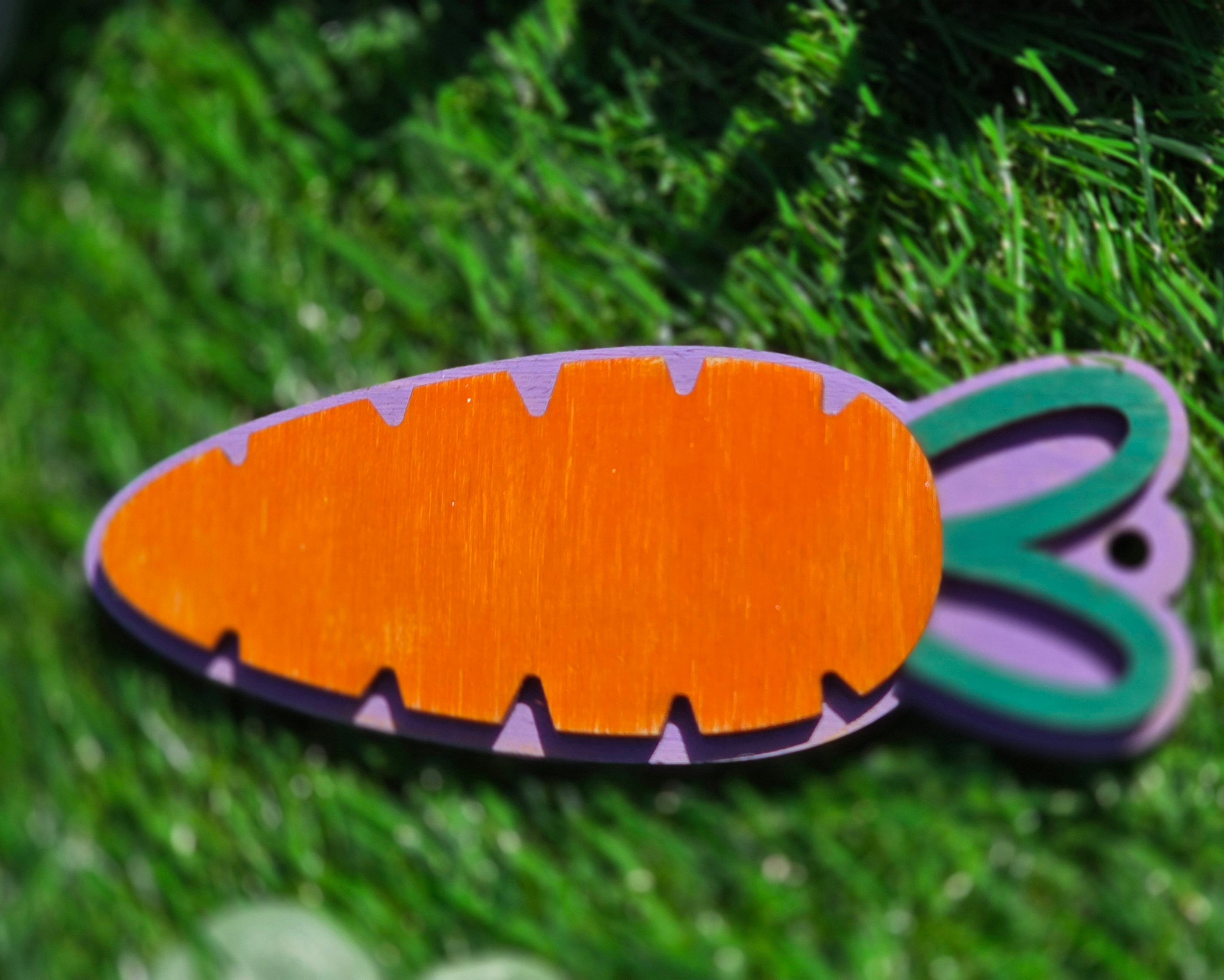 🥕 Personalized Easter Carrot Tags