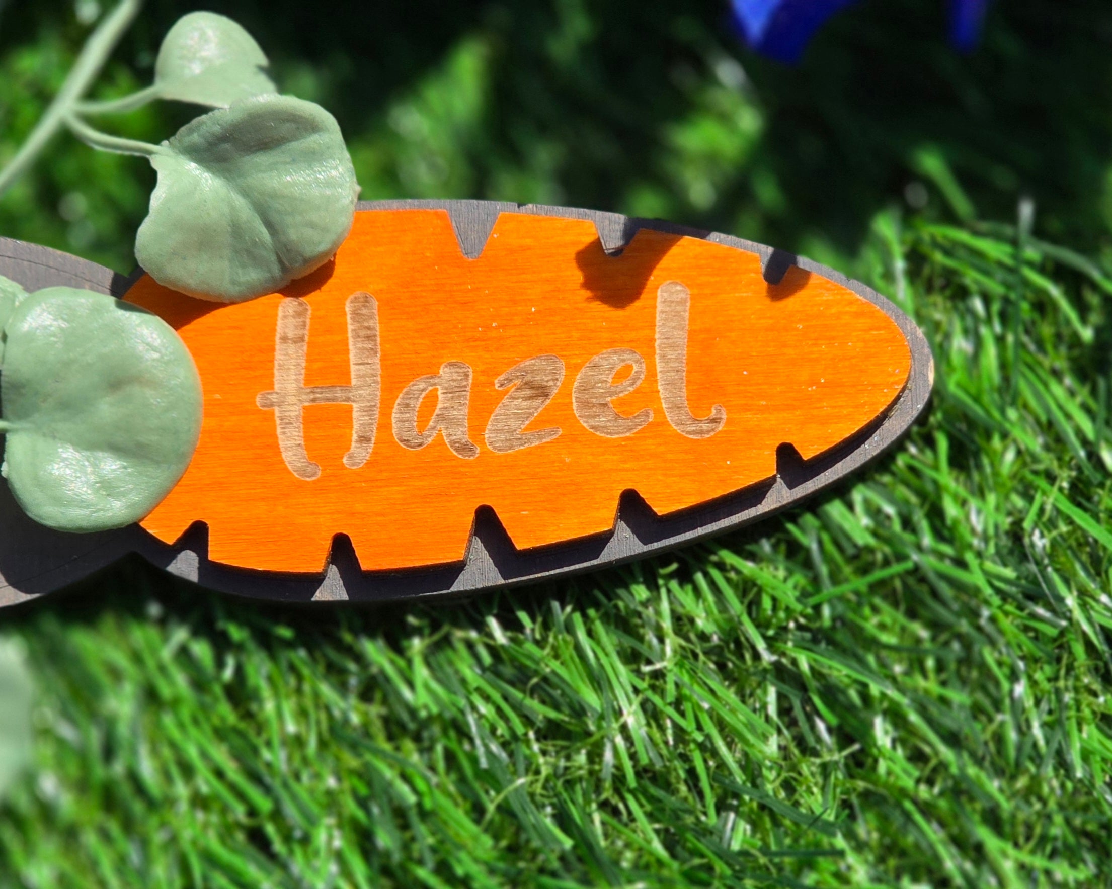 🥕 Personalized Easter Carrot Tags