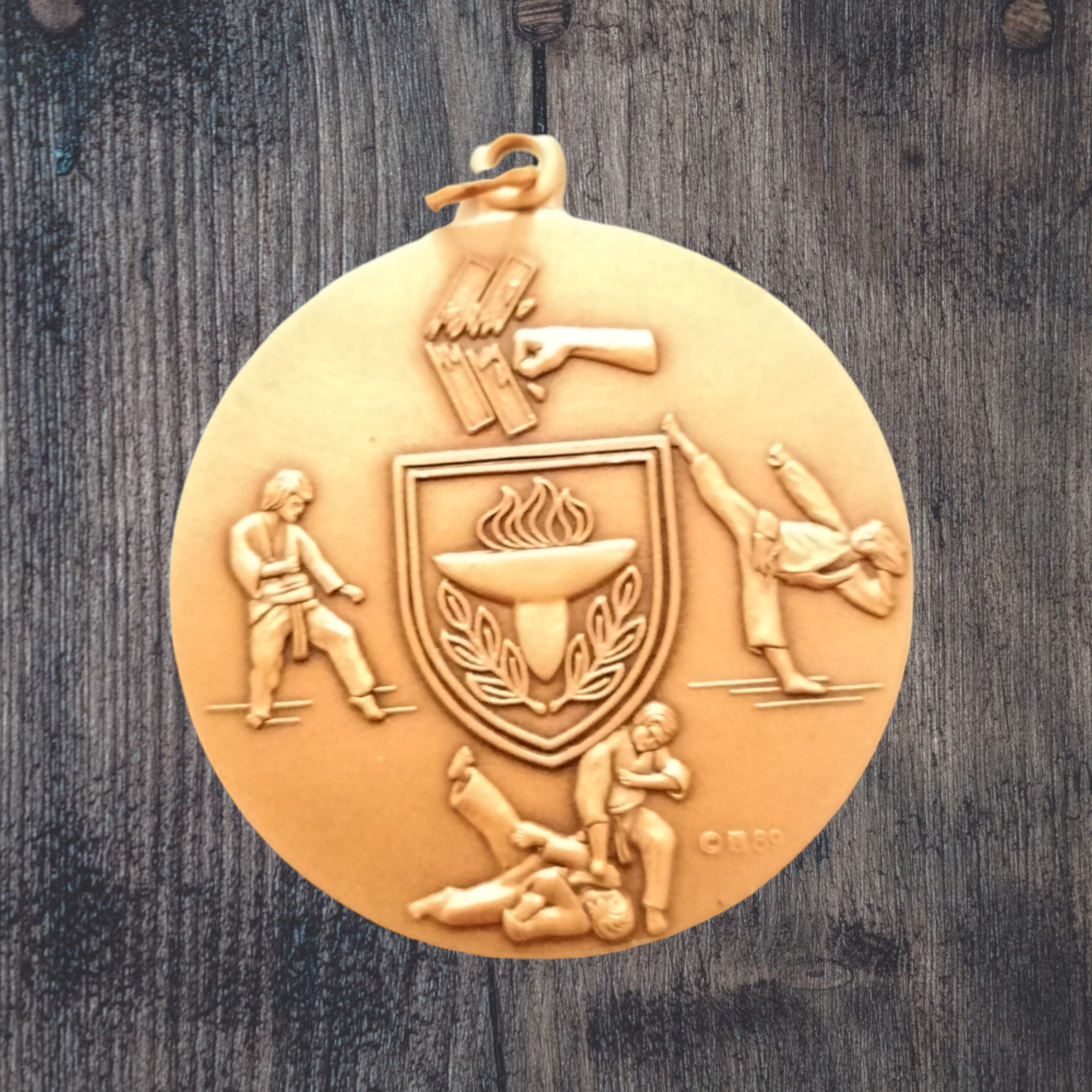 Collectible Karate Medal