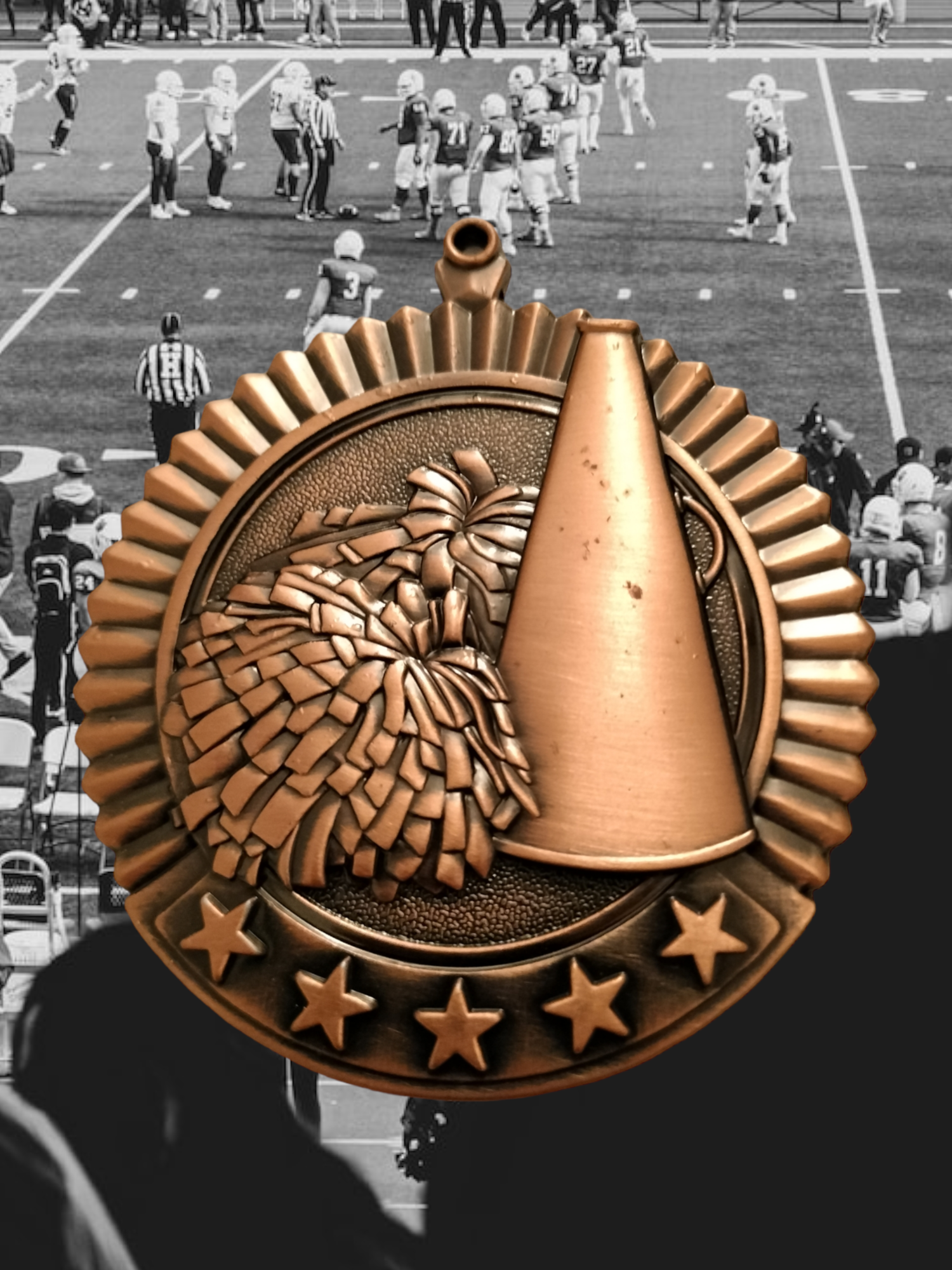 Large Cheerleading Medal