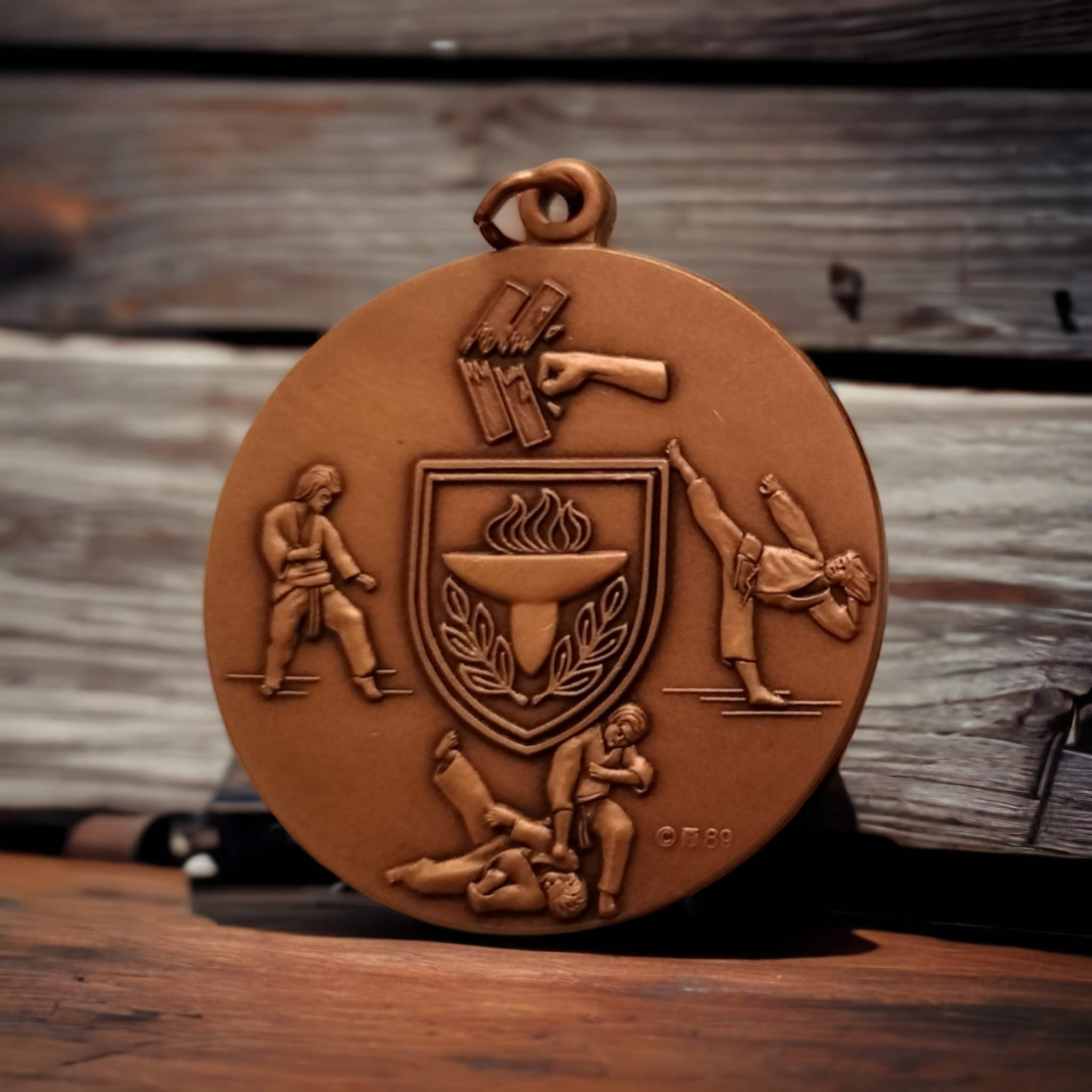 Collectible Karate Medal