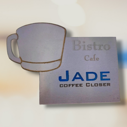 Shaped Magnetic Name Tag