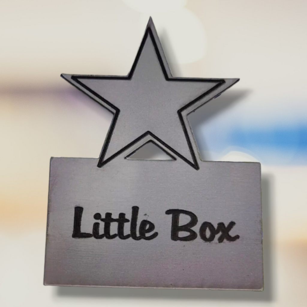 Shaped Magnetic Name Tag