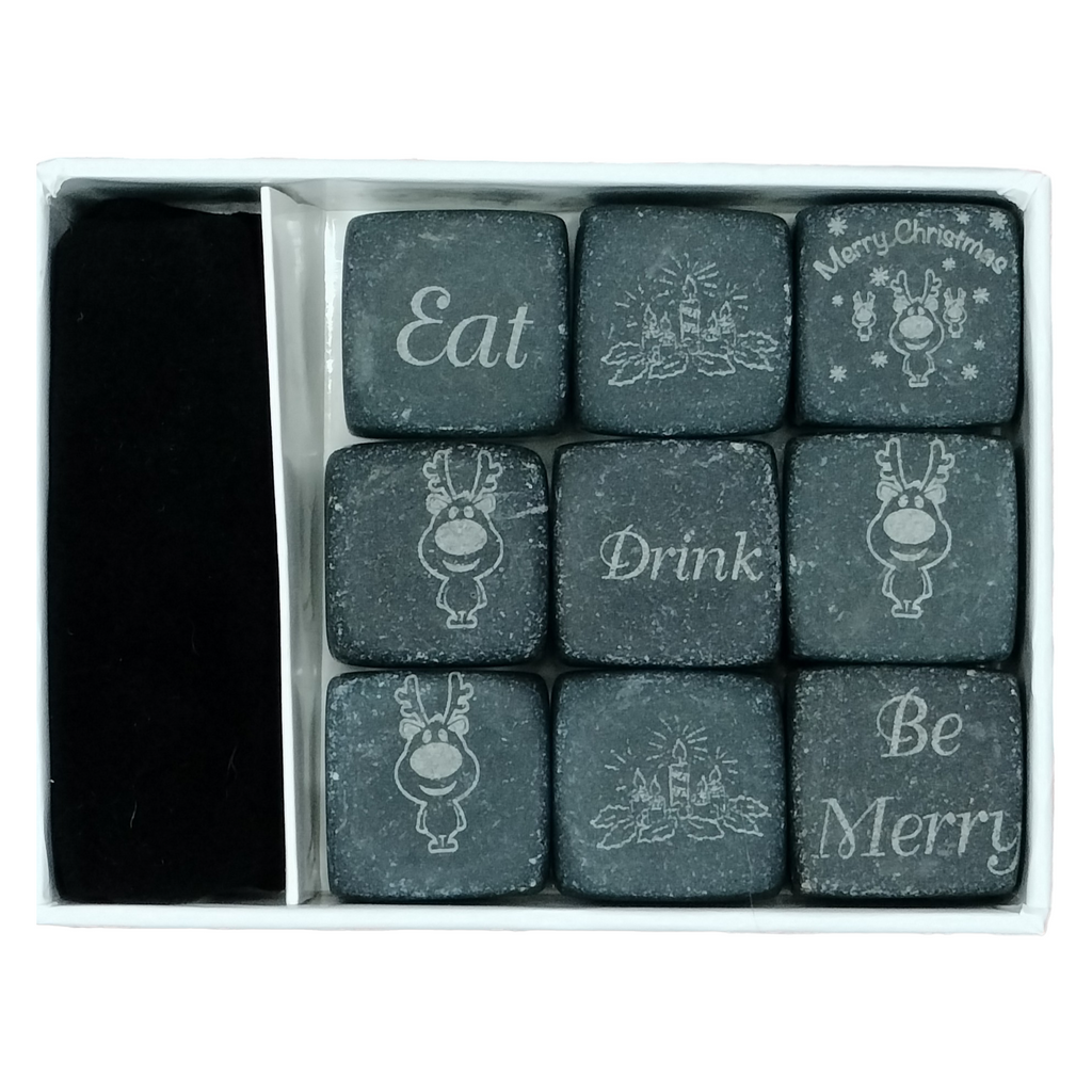 Whiskey stone giftset