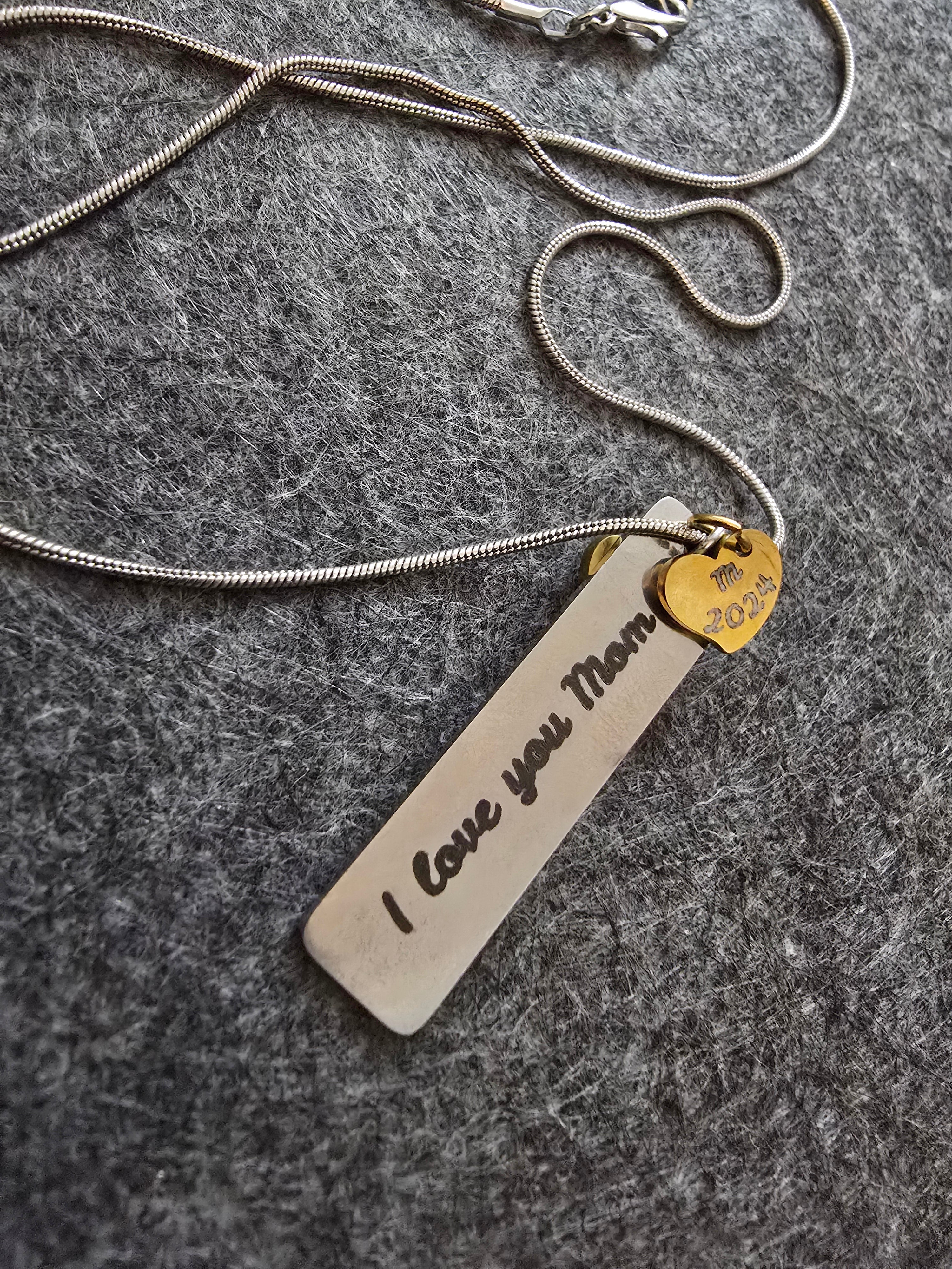 Personalized Bar Necklace